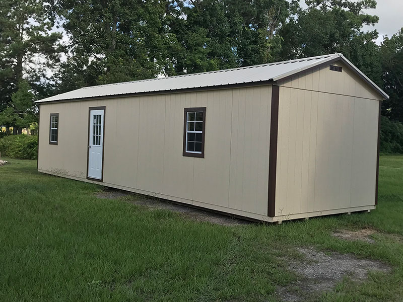 12x40 utility shed available rent-to-own in Texas