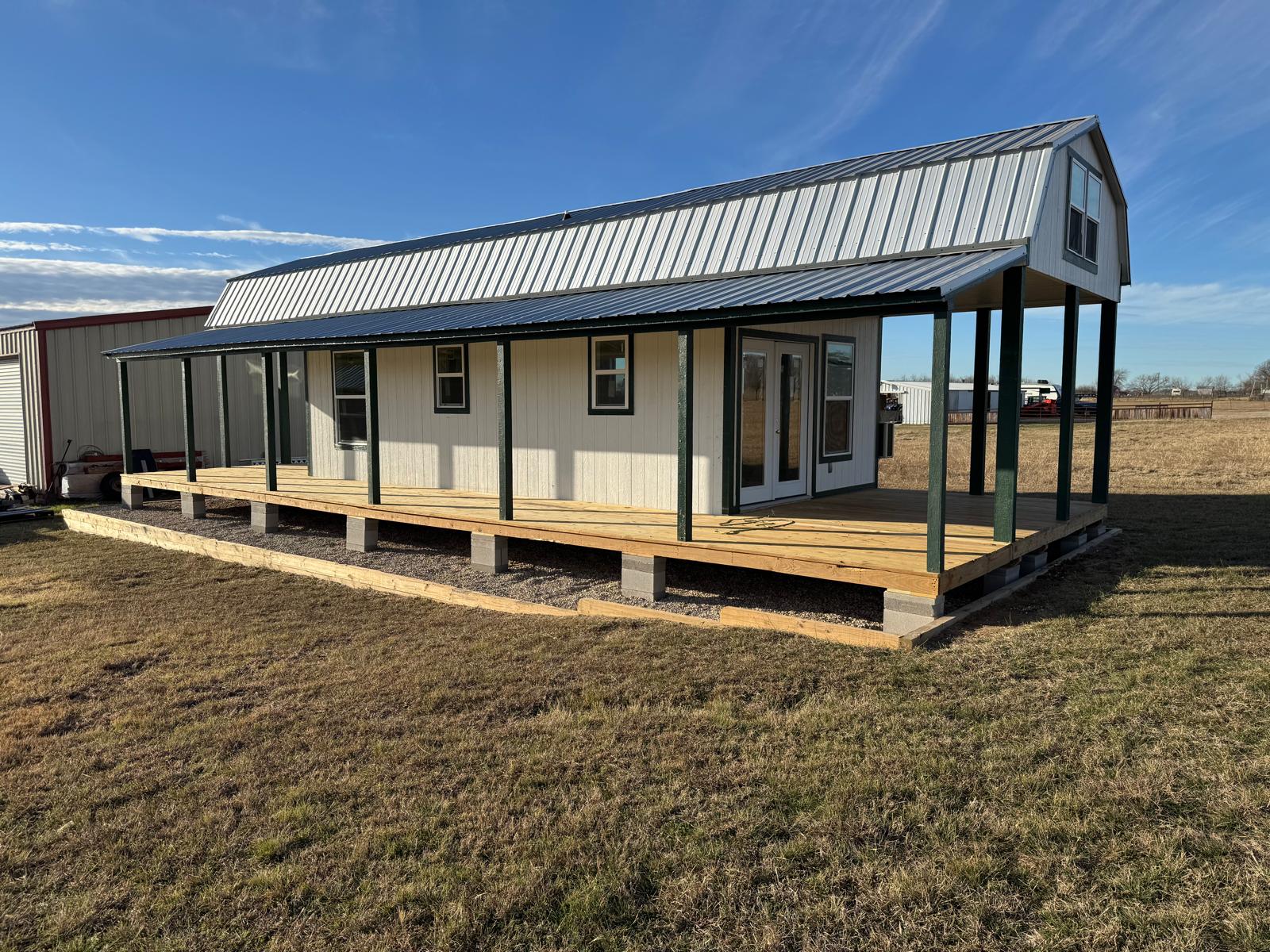 Tiny home view