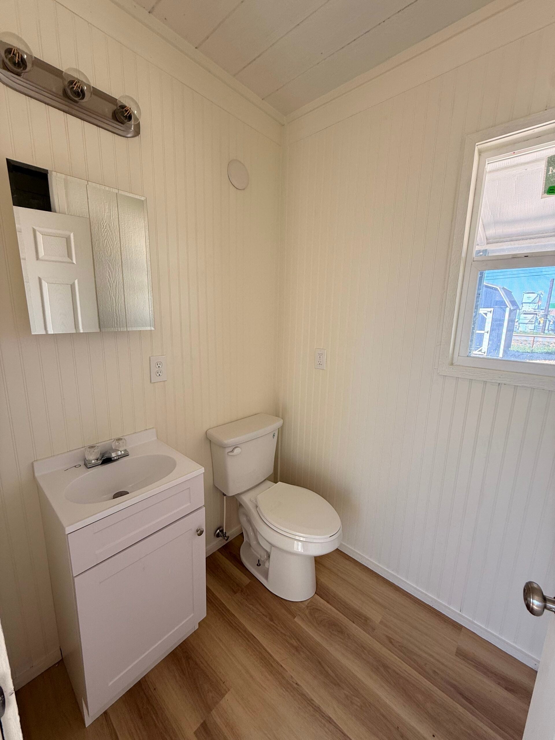 Tiny home view