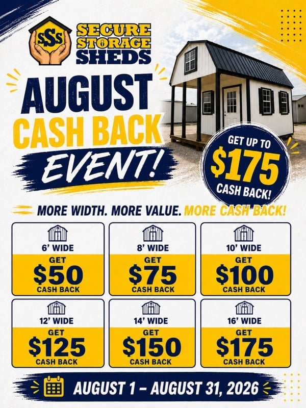 Shed Sale
